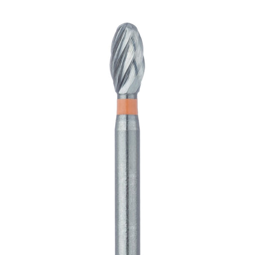 Trimming & Finishing Carbide Bur, Twist Finisher, 2.3mm Ø, US #7408, Fine, FG - D0379-023-FG - Avtec Dental