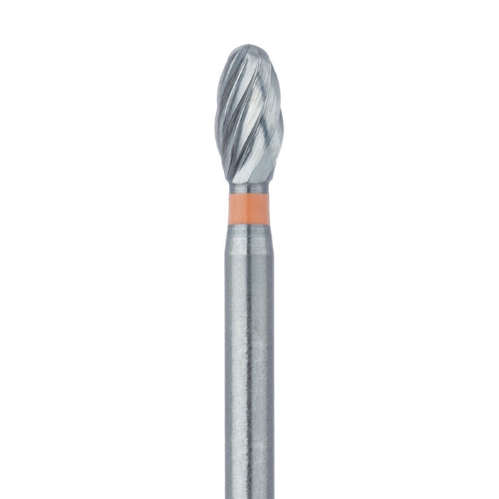 Trimming & Finishing Carbide Bur, Twist Finisher, 2.3mm Ø, US #7408, Fine, FG - D0379-023-FG - Avtec Dental
