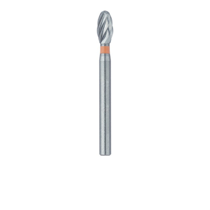 Trimming & Finishing Carbide Bur, Twist Finisher, 2.3mm Ø, US #7408, Fine, FG - D0379-023-FG - Avtec Dental