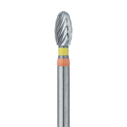 Trimming & Finishing Carbide Bur, Twist Finisher, 2.3mm Ø, US #7408, Extra Fine, FG - D0379F-023-FG - Avtec Dental