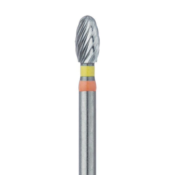 Trimming & Finishing Carbide Bur, Twist Finisher, 2.3mm Ø, US #7408, Extra Fine, FG - D0379F-023-FG - Avtec Dental