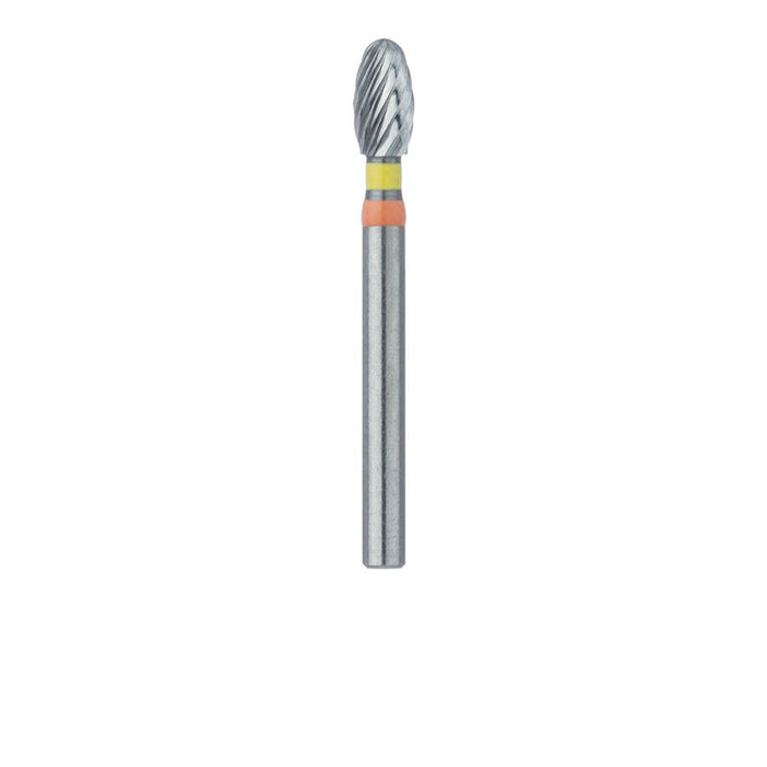 Trimming & Finishing Carbide Bur, Twist Finisher, 2.3mm Ø, US #7408, Extra Fine, FG - D0379F-023-FG - Avtec Dental