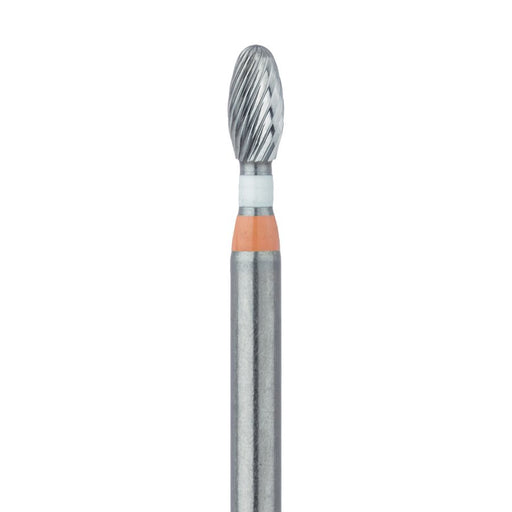 Trimming & Finishing Carbide Bur, Twist Finisher, 1.8mm Ø, US #7406, Ultra Fine, FG - D0379U-018-FG - Avtec Dental