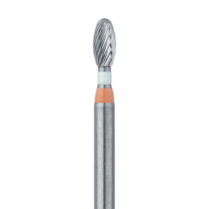 Trimming & Finishing Carbide Bur, Twist Finisher, 1.8mm Ø, US #7406, Ultra Fine, FG - D0379U-018-FG - Avtec Dental