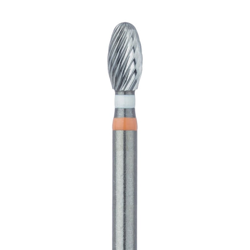 Trimming & Finishing Carbide Bur, Twist Finisher, 2.3mm Ø, US #7408, Ultra Fine, FG - D0379U-023-FG - Avtec Dental