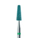 Abrasive, Green, Ceramic Diamond, 3.5mm Ø, Coarse, HP - D652G-035-HP - Avtec Dental