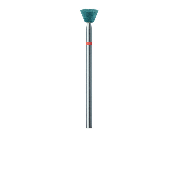 Abrasive, Inverted Cone, Ceramic Diamond, 5mm Ø, Extra Fine, HP - D735F-070-HP - Avtec Dental