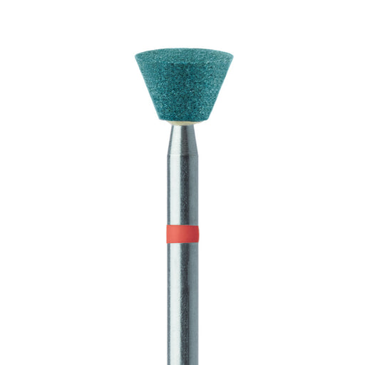 Abrasive, Inverted Cone, Ceramic Diamond, 5mm Ø, Extra Fine, HP - D735F-070-HP - Avtec Dental