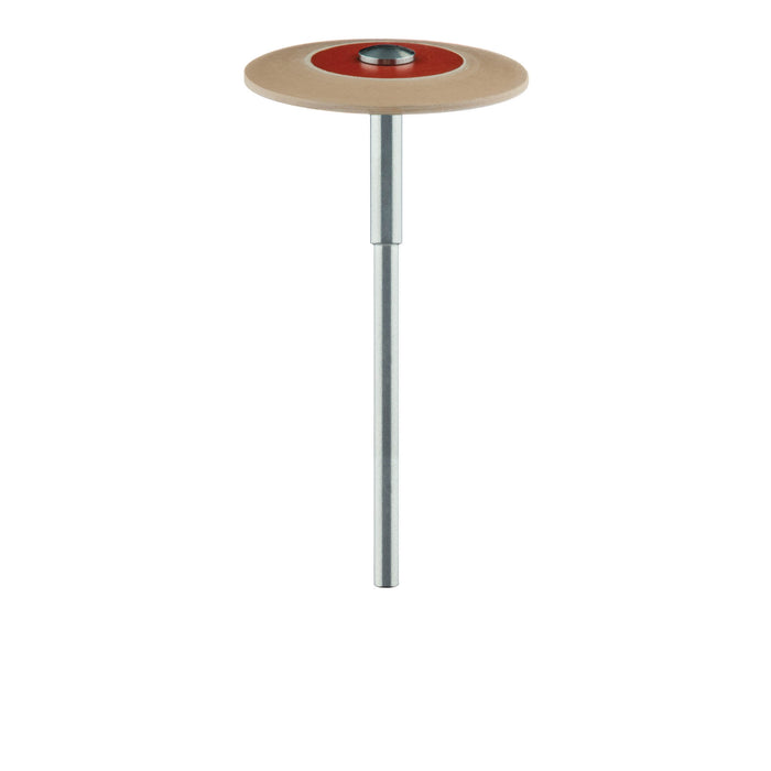 Polisher, Diamond Impregnated, For Zirconia, Brown / Orange, Knife Edge, 26mm Ø, High Shine Polishing, HP - DCA07-260-HP-BRN / O - Avtec Dental