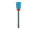 Polisher, Diamond Impregnated, For Zirconia, Blue / Orange, Cup, 6mm Ø, Smoothing / Pre-Polishing, RA - DCA13-060-RA - Avtec Dental