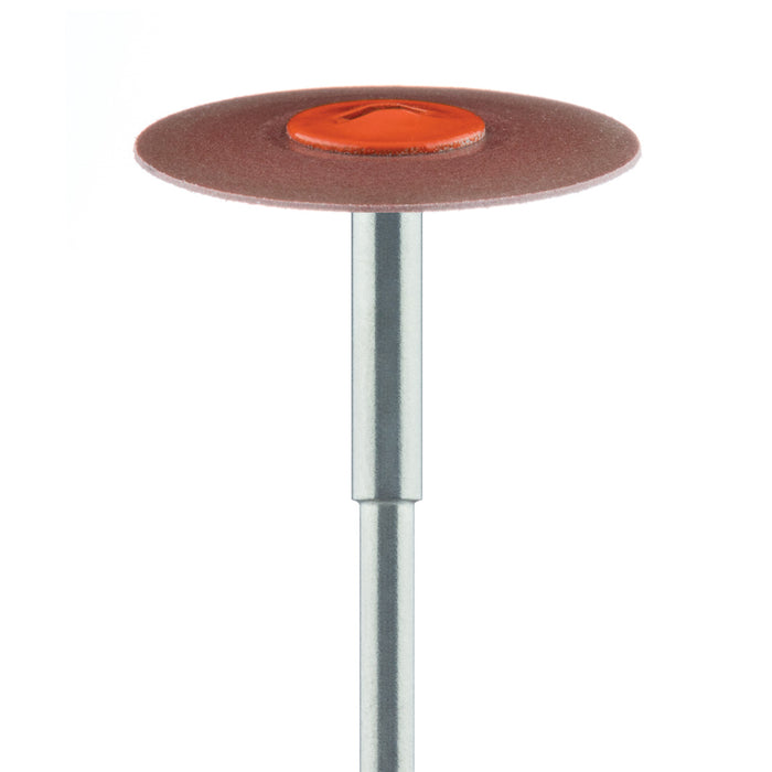 Polisher, Diamond Impregnated Polishing System, Red / Orange, Knife Edge, 20mm Ø, Smoothing / Pre-Polishing, HP - DPO01-200-HP-R / O - Avtec Dental