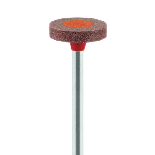 Polisher, Diamond Impregnated Polishing System, Red / Orange, Wheel, 11mm Ø, Smoothing / Pre-Polishing, HP - DPO03-110-HP-R / O - Avtec Dental