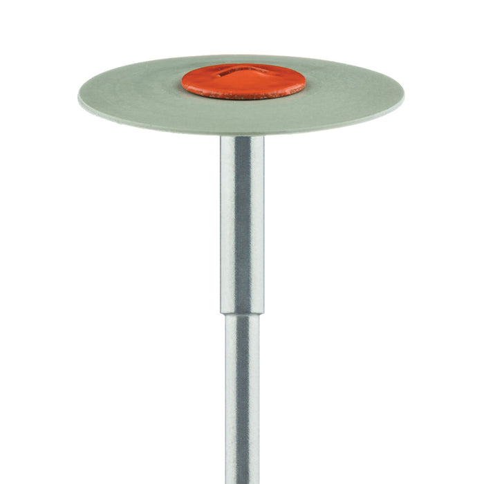 Polisher, Diamond Impregnated Polishing System, Grey / Orange, Knife Edge, 20mm Ø, High Shine Polishing, HP - DPO04-200-HP-G / O - Avtec Dental