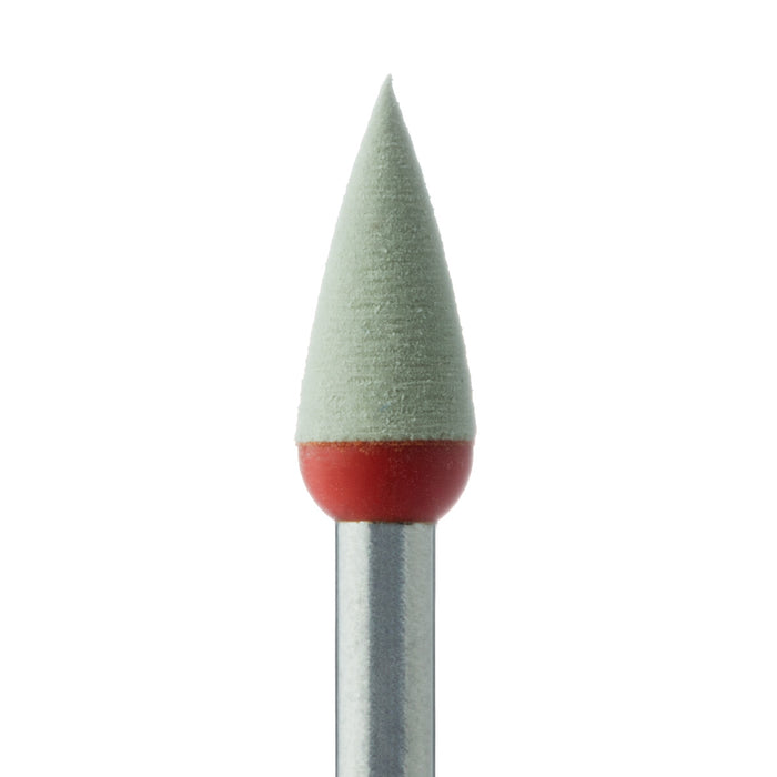 Polisher, Diamond Impregnated Polishing System, Grey / Orange, Point, 4mm Ø, High Shine Polishing, RA - DPO05-040-RA-G / O - Avtec Dental