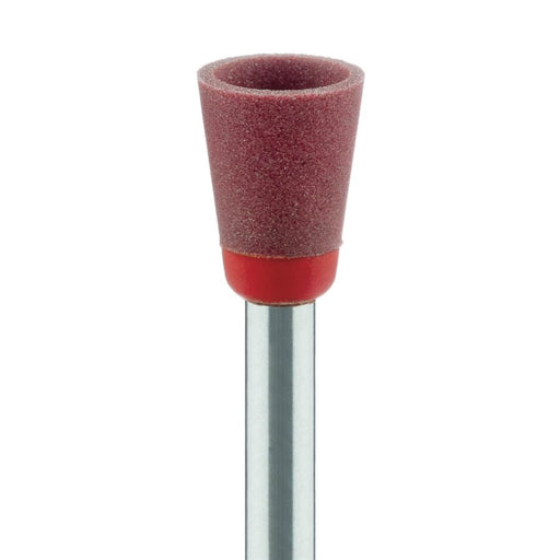 Polisher, Diamond Impregnated Polishing System, Red / Orange, Cup, 6mm Ø, Smoothing / Pre-Polishing, RA - DPO07-060-RA - Avtec Dental