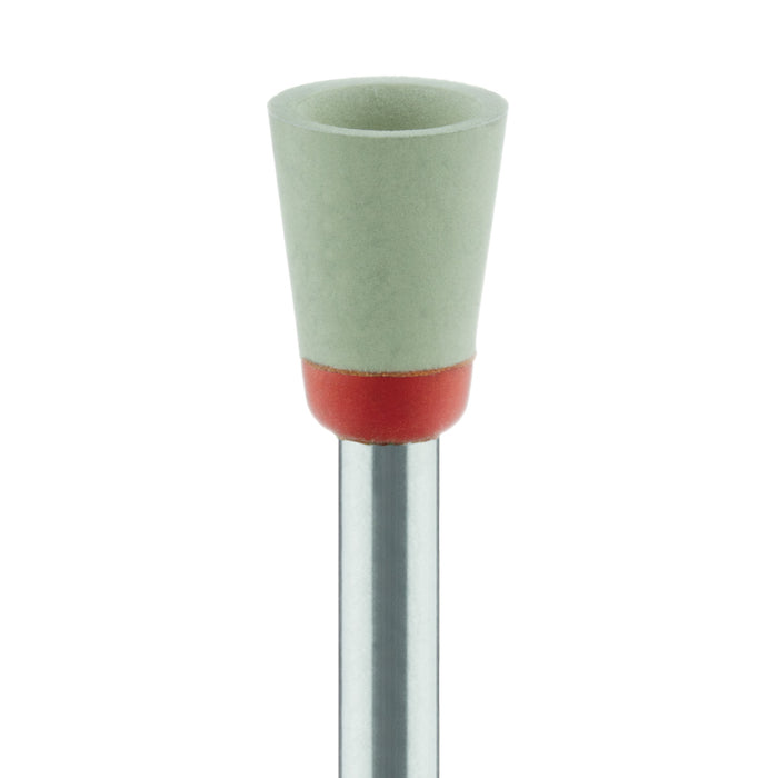 Polisher, Diamond Impregnated Polishing System, Grey / Orange, Cup, 6mm Ø, High Shine Polishing, RA - DPO08-060-RA - Avtec Dental