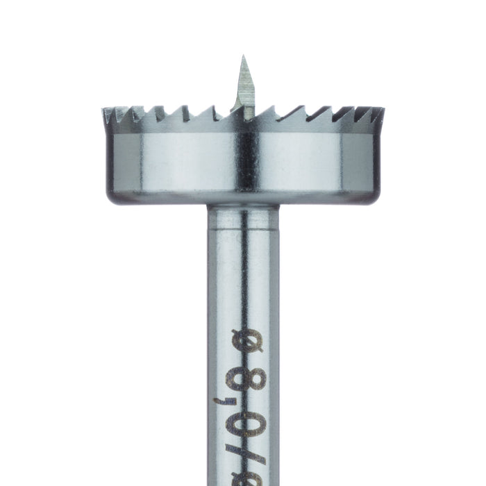 Surgery, Initial Trephine for Bone Transfer Preparation, External Diameter 9mm Ø, Internal Diameter 8mm Ø, RA - DV229-080-RA - Avtec Dental