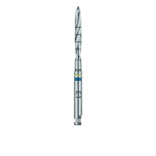 Surgery, Yellow / Blue Pilot Bur, 2mm Ø , 18mm Length, RAXL - E1001-020-RAXL - Avtec Dental