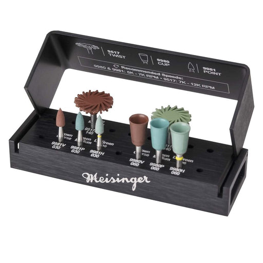 The Green & Brown Polishing Kit - GBK23 - Avtec Dental