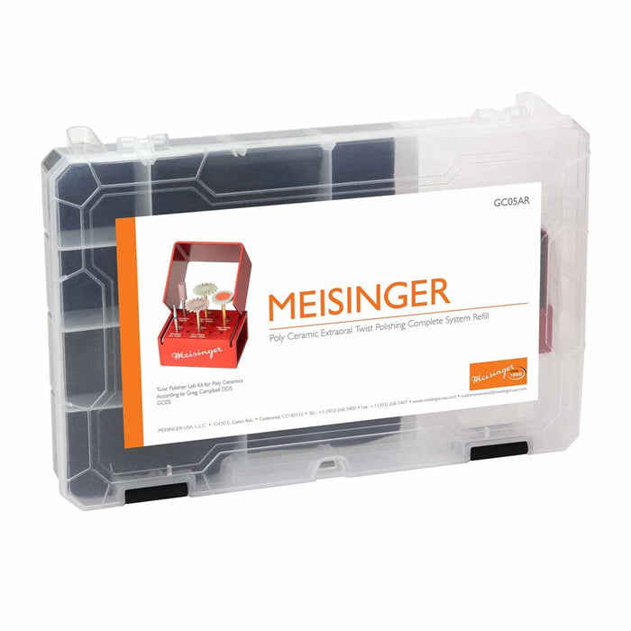 Poly Ceramic Extraoral Twist Polishing Complete System REFILL - GC05AR - Avtec Dental