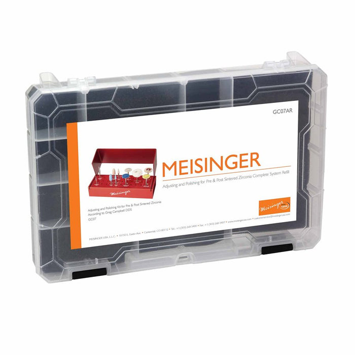 Adjusting & Polishing, Pre & Post Sintered Zirconia Complete System REFILL - GC07AR - Avtec Dental