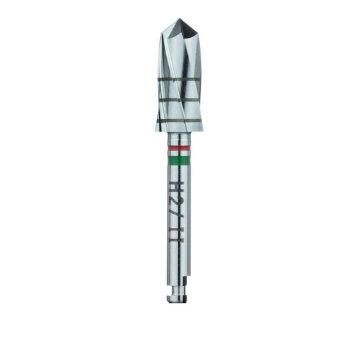 Surgery, Red / Green Expansion Drill, 4.9mm Ø, Length 11mm, RAL - H2004 - Avtec Dental