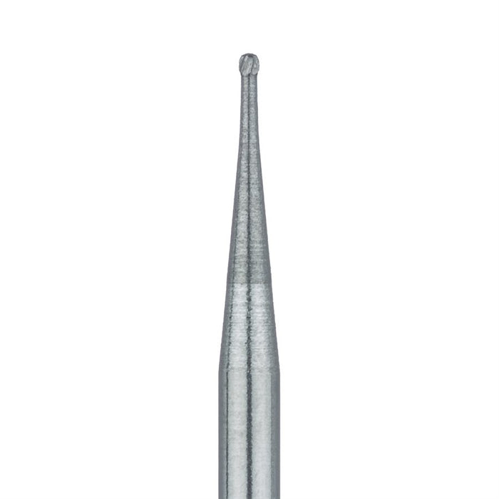 Operative Carbide Bur, Round, US#1 / 4, 0.5mm Ø, FG - HM1-005-FG - Avtec Dental