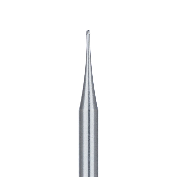 Round Operative Carbide Bur US#1 / 4, 0.5mm Ø, HP - HM1-005-HP - Avtec Dental