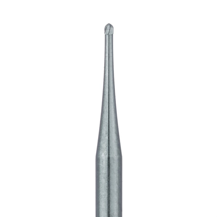 Operative Carbide Bur, Round, US#1 / 2, 0.6mm Ø, SU - HM1-006-SU - Avtec Dental