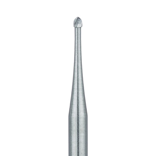 Operative Carbide Bur, Round, US#1, 0.8mm Ø, FG - HM1-008-FG - Avtec Dental