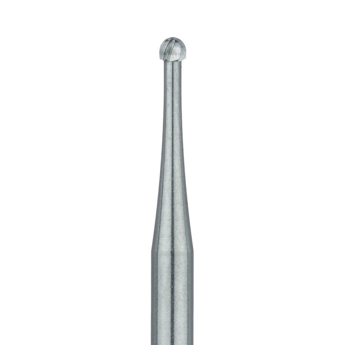 Operative Carbide Bur, Round, US#2, 1mm Ø, FG - HM1-010-FG - Avtec Dental