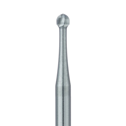 Operative Carbide Bur, Round, US#4, 1.4mm Ø, SS - HM1-014-SS - Avtec Dental