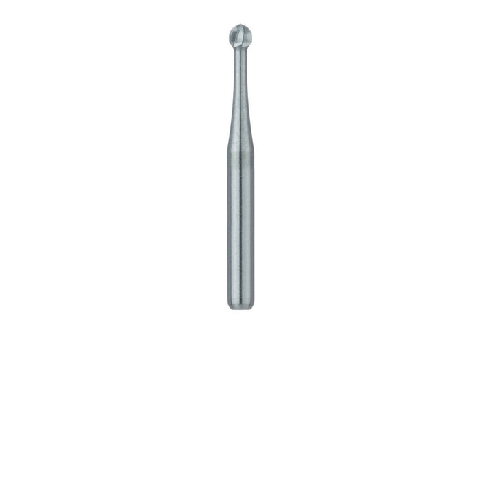 Operative Carbide Bur, Round, US#4, 1.4mm Ø, SS - HM1-014-SS - Avtec Dental