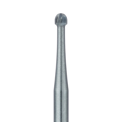 Operative Carbide Bur, Round, US#4, 1.4mm Ø, SU - HM1-014-SU - Avtec Dental