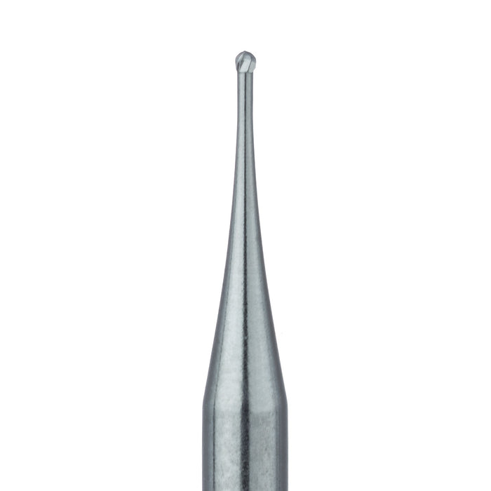 Operative Carbide Bur, Round, US#1 / 4, 0.5mm Ø, RA - HM1-005-RA - Avtec Dental
