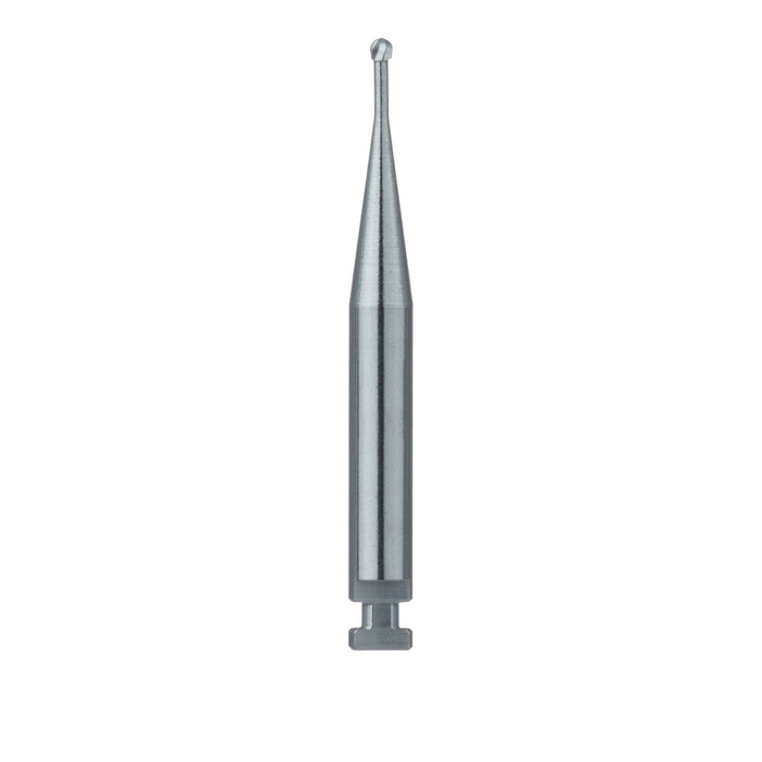 Operative Carbide Bur, Round, US#1, 0.8mm Ø, RA - HM1-008-RA - Avtec Dental