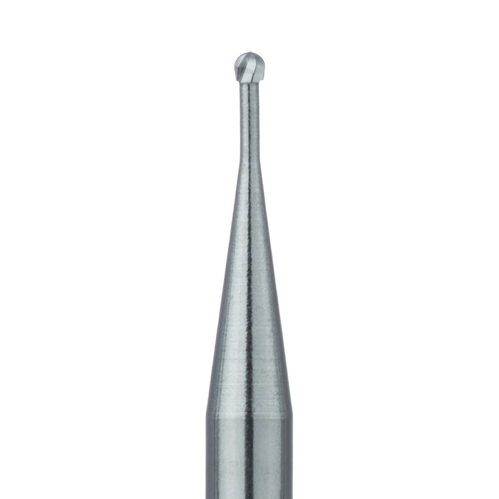 Operative Carbide Bur, Round, US#1, 0.8mm Ø, RA - HM1-008-RA - Avtec Dental