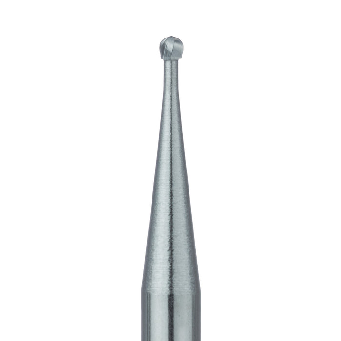 Operative Carbide Bur, Round, US#2, 1mm Ø, RA - HM1-010-RA - Avtec Dental