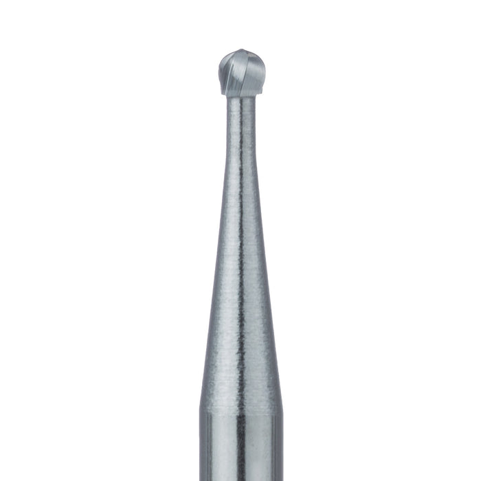 Operative Carbide Bur, Round, US#4, 1.4mm Ø, RA - HM1-014-RA - Avtec Dental
