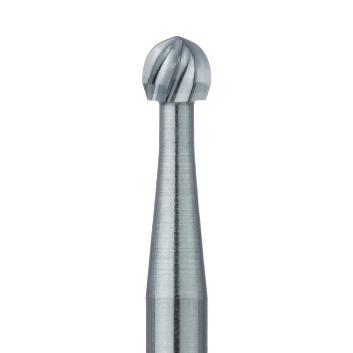 Operative Carbide Bur, Round, US#10, 2.7mm Ø, RA - HM1-027-RA - Avtec Dental