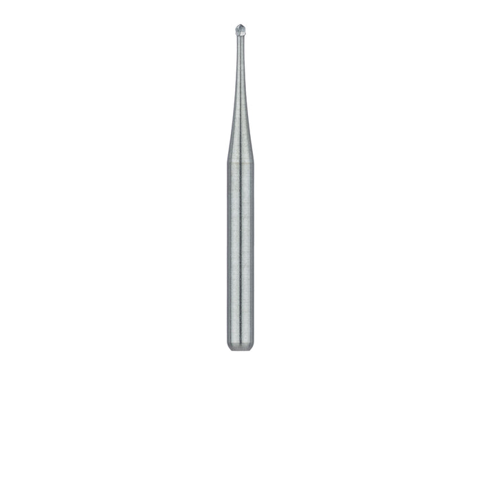 Operative Carbide Bur, Round, US#1 / 2, 0.6mm Ø, FG - HM1-006-FG - Avtec Dental