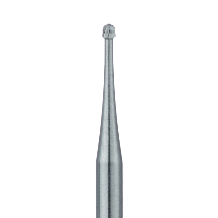 Operative Carbide Bur, Round, US#1, 0.8mm Ø, SU - HM1-008-SU - Avtec Dental