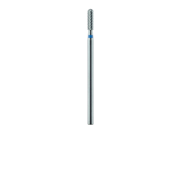 Carbide Cutter, Medium, Cross Cut Round End Cylinder, 2.3mm Ø, HP - HM129GX-023-HP - Avtec Dental
