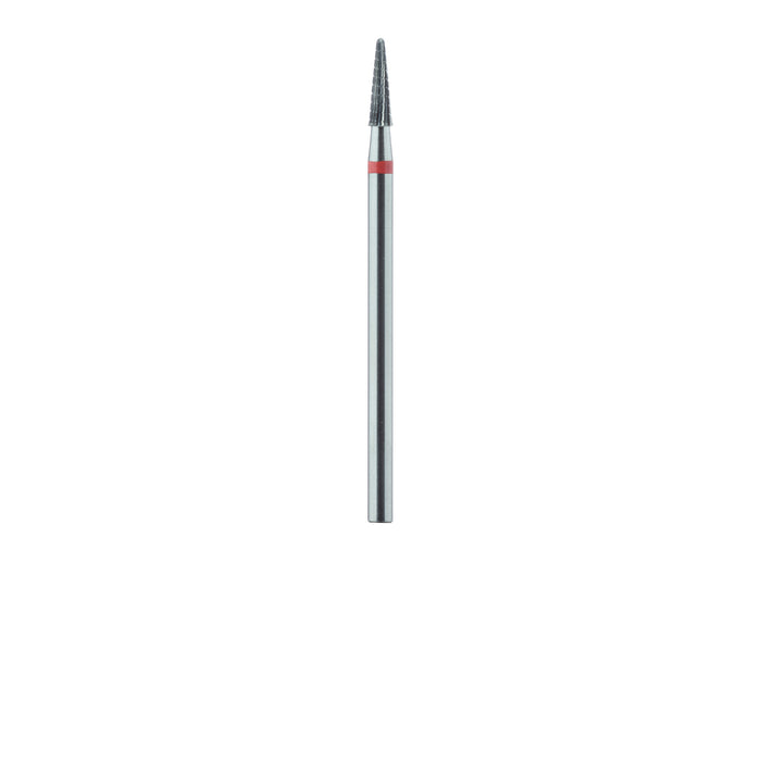 Carbide Cutter, Cross Cut, Round End Taper, 2.3mm Ø, Fine, HP - HM138FQ-023-HP - Avtec Dental