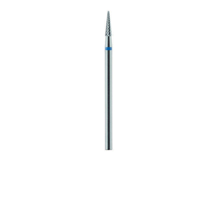 Carbide Cutter, Cross Cut, Round End Taper, 2.3mm Ø, Medium, HP - HM138GX-023-HP - Avtec Dental