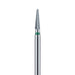 Carbide Cutter, Special Toothing for Non-Precious Metal Alloys, Round End Taper, 2.3mm Ø, Coarse, HP - HM138MX-023-HP - Avtec Dental