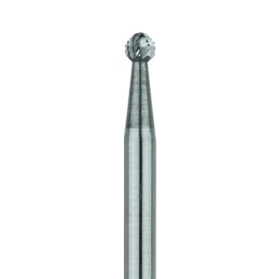 Surgical Round Carbide Bur, Cross Cut, 2.3mm Ø, HP - HM141A-023-HP - Avtec Dental