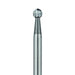 Surgical Round Carbide Bur, Cross Cut, 2.7mm Ø, HP - HM141A-027-HP - Avtec Dental