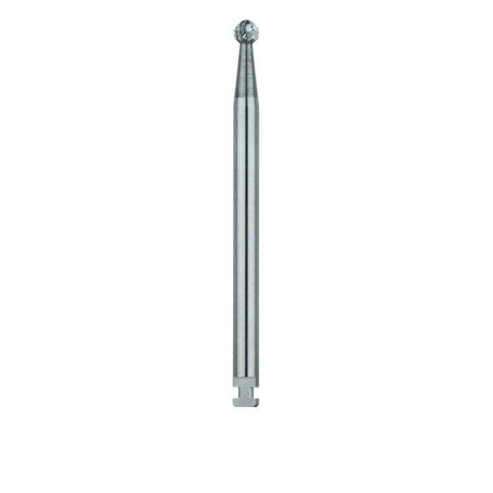 Surgical Round Carbide Bur, Cross Cut, 2.3mm Ø, RAX - HM141A-023-RAX - Avtec Dental