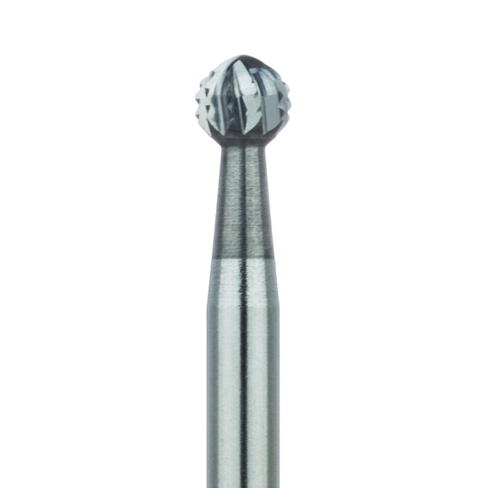 Surgical Round Carbide Bur, 3.1 mm Ø, RAXL - HM141A-031-RAX - Avtec Dental